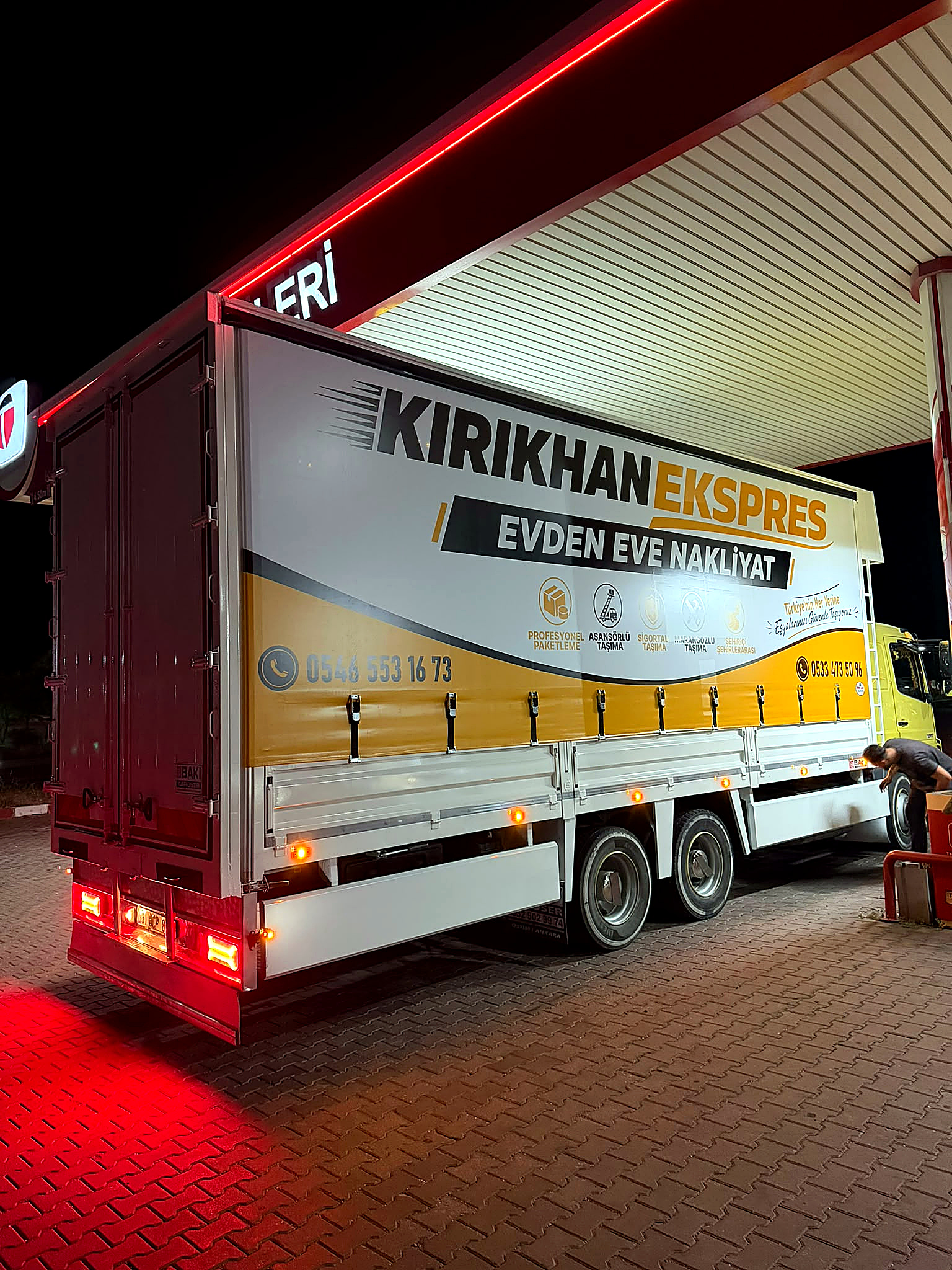 Kırıkhan Ekspres gece çekimi